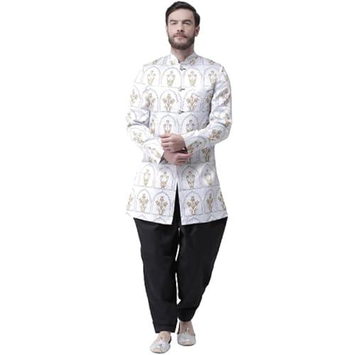 hangup men sherwani indo, color multicolor, size 38 (s40indo112)