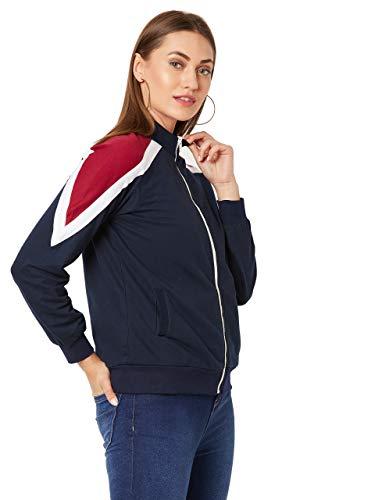 miss chase women's multicolour high-neck solid jacket(mcaw19jkt02-77-178-02,multi-coloured,x-small)