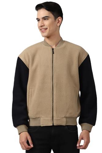 forever 21 men's a-line coat (598641_beige