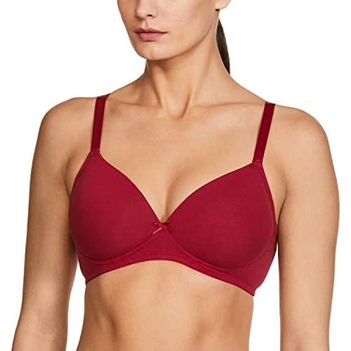 marks & spencer womens cotton blend paddednon wired bra 36c