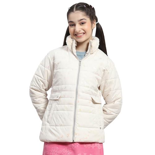 monte carlo girls off white solid full sleeve stand collar casual jacket (523063720-1-32)