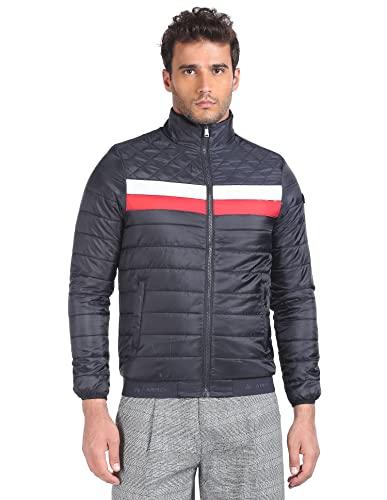 arrow sports men's casual jacket (asacjk9166_navy_l)