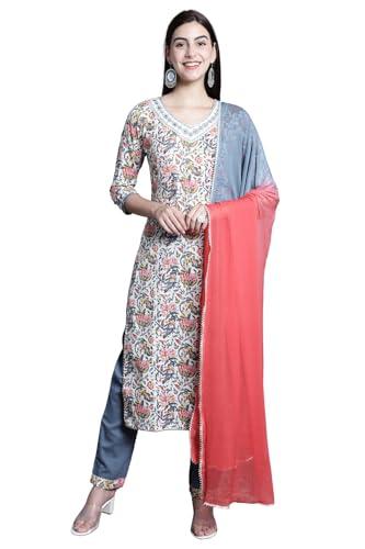 rajnandini women's pure cotton jaipuri printed and embroidered kurta set with dupatta (jopljpr835-xxl_white_xxl)