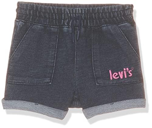 levi's girl's bermuda shorts (31e610-bau_blue_6x)