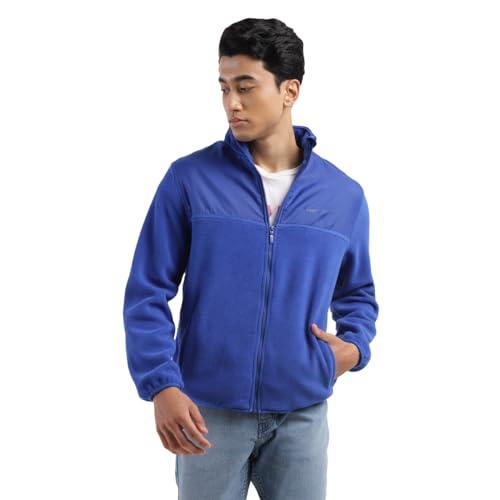 levi's men's a-line coat (a7346-0002_blue