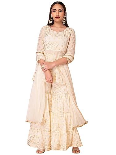 indya women's georgette kurta sets (icd00553_white_l)