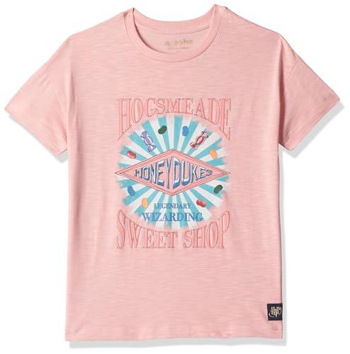 marks & spencer girl's regular fit t-shirt (60581029001_coral 6 7 years)