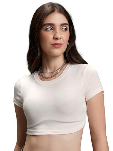 ketch women's casual fit tops (khtp000490_off white