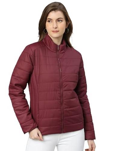 high star women's padded jacket (hswjks3373_red