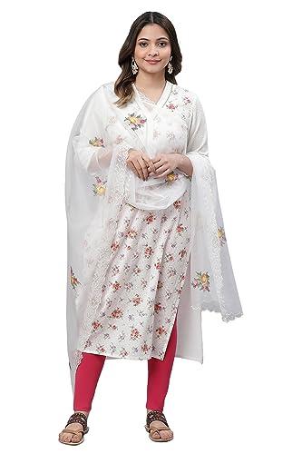 aurelia women dupatta 23aua80070-606114-white-fs