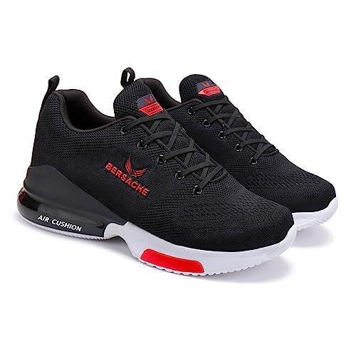 bersache lightweight casual shoes sole | sneakers, outdoor, walking black shoes for men