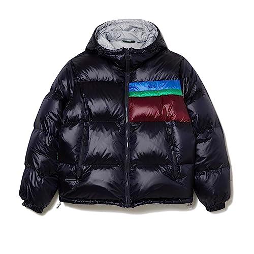 lacoste men's a-line coat (bh1639qiw_multi_m)