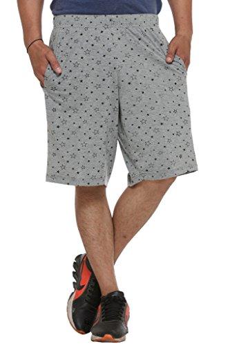 vimal jonney men regular fit shorts melange xx-large pack of 1-d12-prt-no.1-mlg-xxl