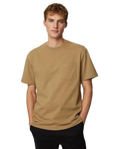 marks & spencer men's regular fit t-shirt (60607233011_bronze