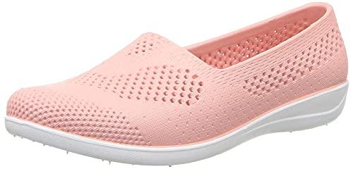 bata womens mesh peach walking shoe - 7 uk (5529860)