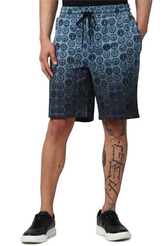 forever 21 men's bermuda shorts (599995_navy