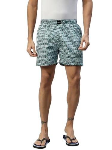 don vino cottonboxer shorts green