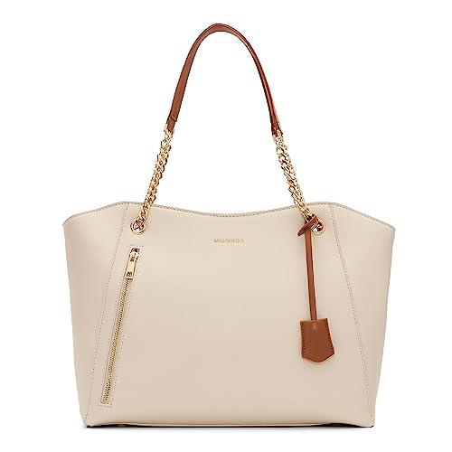 miraggio womens dakota tote bag (ivory)