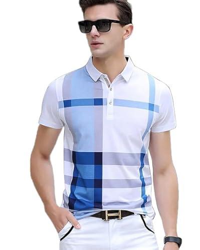 ausk mens color block polo regular fit t shirt multicolour