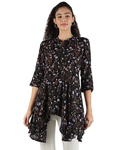 monte carlo women's regular tunic shirt (222055832-1_black xl)