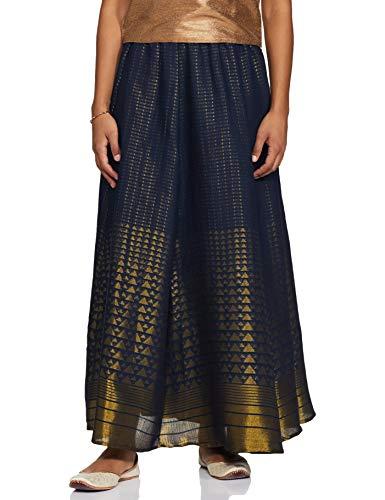 aurelia printed strechable skirt for women | ankle length skirt for women