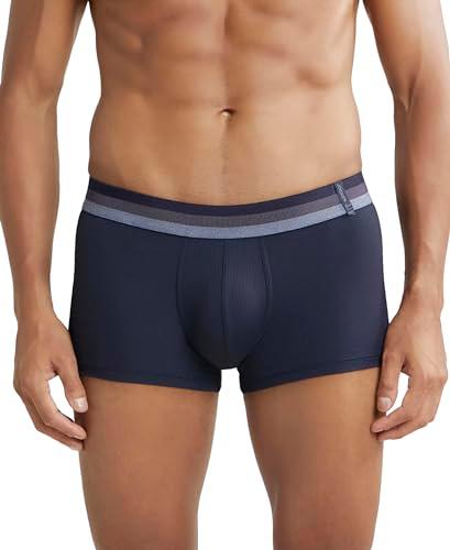 jockey men's polyamide trunks (pack of 1) (hg14_midnight navy_m_midnight navy_m)