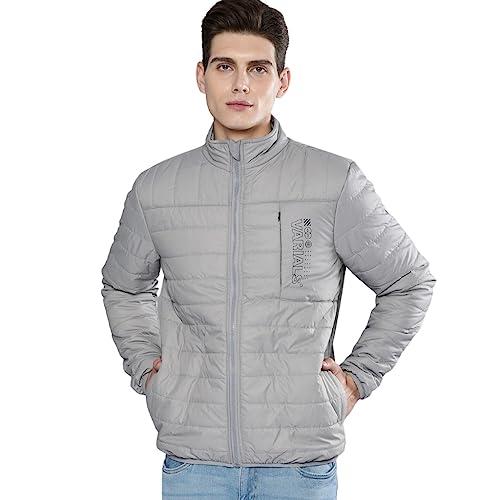 the indian garage co men's slim fit jacket (0521-jkt-13-01_silver grey l)