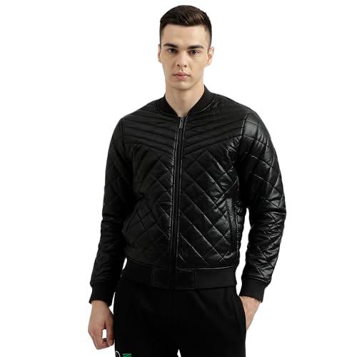 united colors of benetton men's regular fit baseball collar quilted jacket (size: m)-23a2fsic3018i901