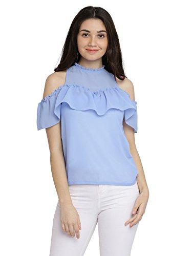 miss chase women's plain regular fit top (mcaw17tp10-22-115-06_blue_x-large)