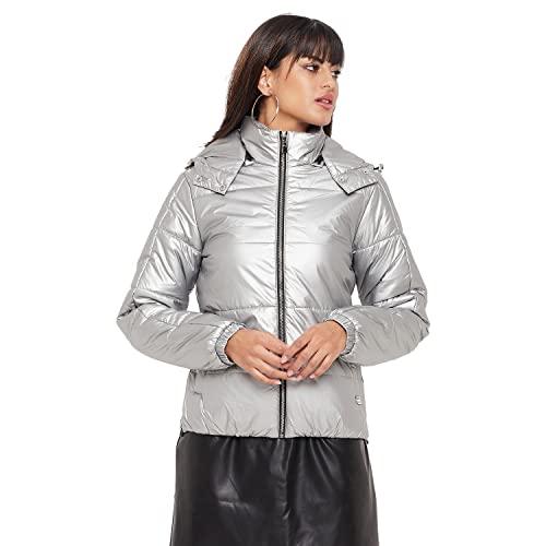 madame women silver jacket