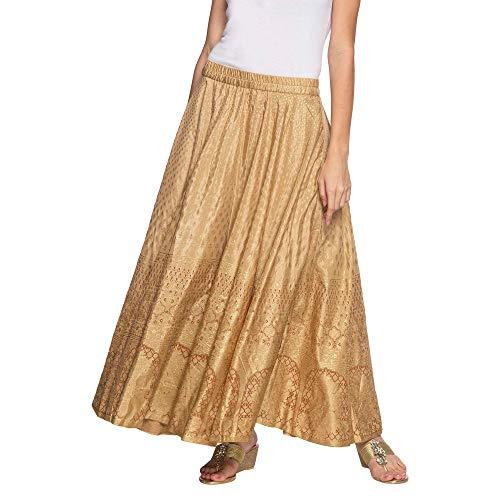 aurelia synthetic full skirt gold