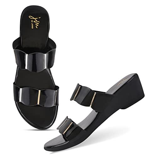 jm looks smart women's comfortable block heels sandal