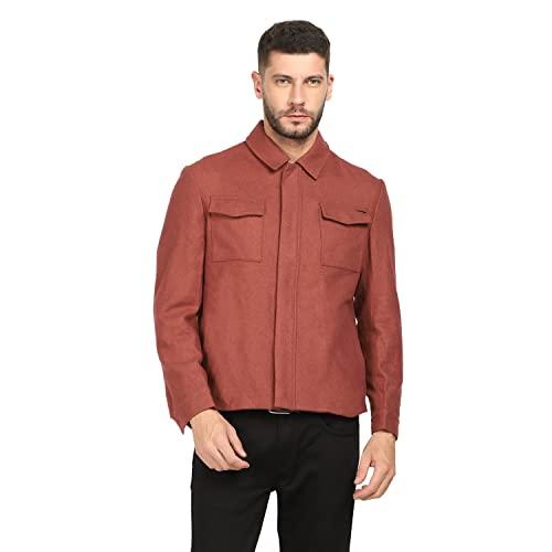 blackberrys men's a-line coat (ez-t-so-vitor2# rust 42)