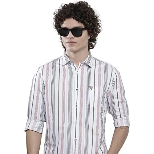 the indian garage co men's striped slim fit shirt (1122-shcsoxyd-04-01_white 2xl)