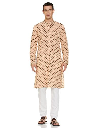 see designs multicolored cotton regular fit printed kurta set_sdkt96801l