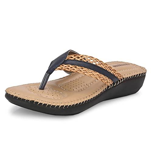 centrino blue sandal for women 2857-5