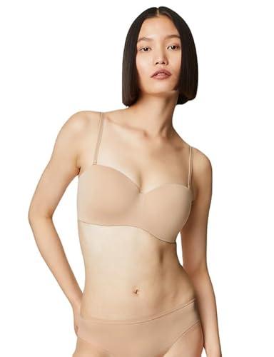 marks & spencer women's polyamide wire free modern padded bra (60609357009_rose quartz