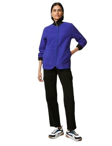 marks & spencer women's a-line coat (t417235celectric blue_electric