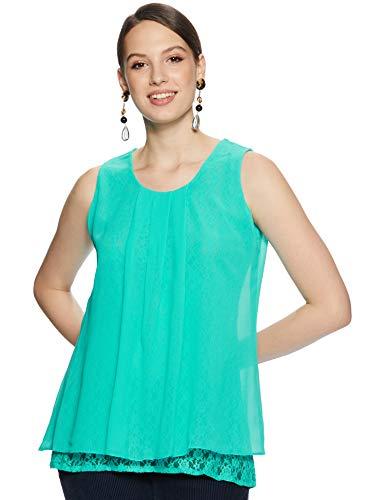 soie women's asymmetric vest top (6122green_medium)