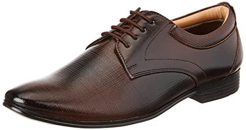 centrino men's 6052 brown formal shoes_9 uk (6052-02)