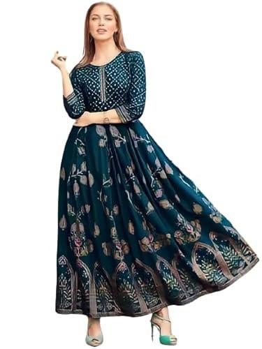 gown (x-large, blue)