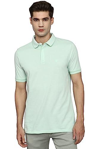 allen solly men's solid regular fit t-shirt (askpcurgfm17150_mint m)