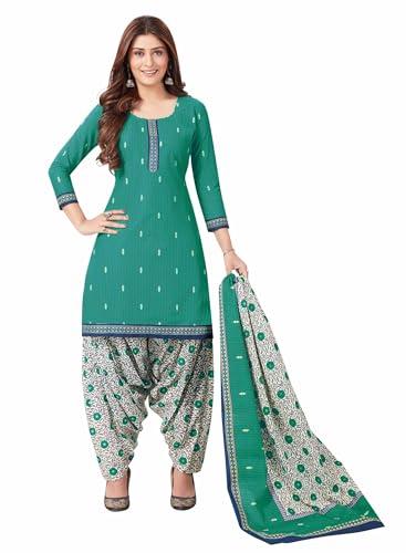 miraan cotton printed readymade salwar suit for women (bandcolor8016s_green_small)