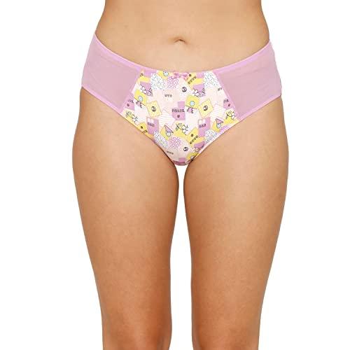 zivame women's cotton blend classic briefs (pack of 1) (zi2706fashepurpsmall_purple_small)