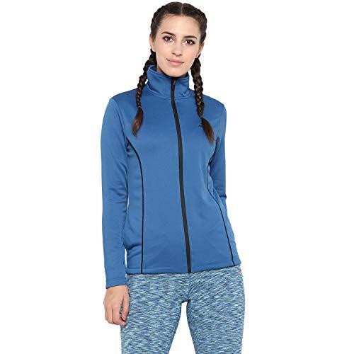 alcis women's jacket (wjkw4331_steel blue_m)