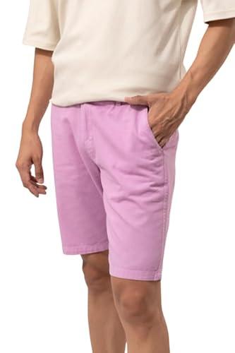 snitch romano shorts for men (pink, 36)