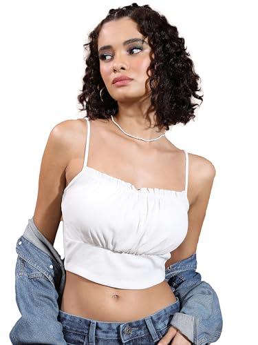 ketch women's regular fit tops (khtp000349_white