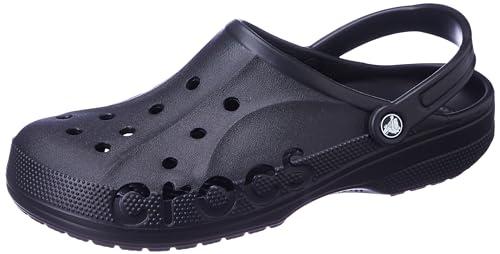 crocs unisex adult black baya clog 10126-001-m11