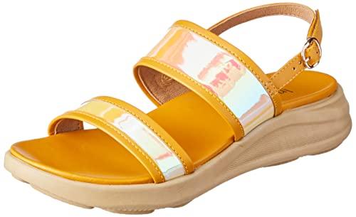 inc.5 wedges fashion sandal for women_990122_mustard_6_uk