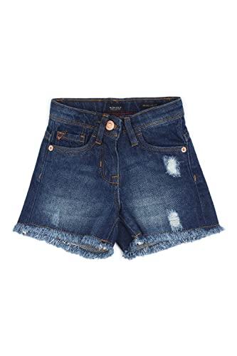 allen solly girl's cargo shorts (agsrehtfc15698_black_12)